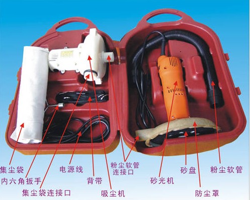 墻壁打磨機,吸塵墻面打磨機(圖1)